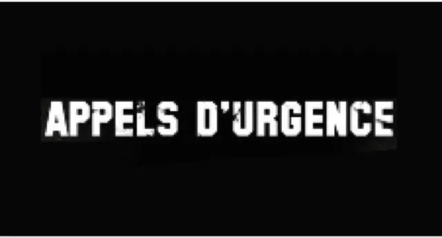 Appels d'urgence — Émissions & plateau, montage et mixage son par Robin Michel