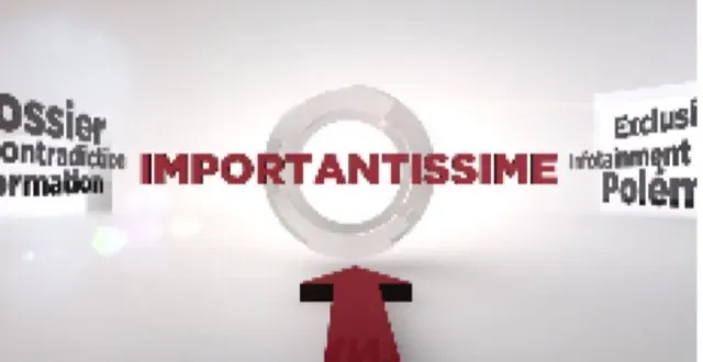 Importantissime — Émissions & plateau, montage et mixage son par Robin Michel